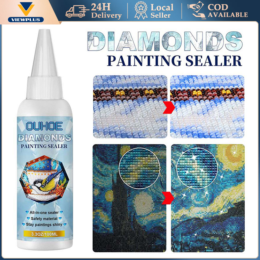 100ml Diamond Art Painting Sealant Puzzle 5D Diamond Art Painting Glue  Craft Artists Painting Sealer